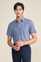 Sơ mi nam cộc tay GrusZ form SlimFit mã 010124025GZĐT AK590