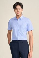Sơ mi nam cộc tay GrusZ form SlimFit mã 010124025GZĐT AK591