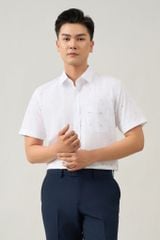 Sơ mi nam cộc tay May 10 form Regular mã 010124029 AH371