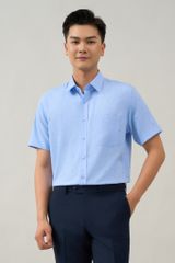 Sơ mi nam cộc tay May 10 form Regular mã 010124029 AH374