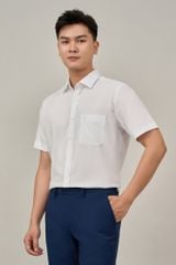 Sơ mi nam cộc tay May 10 form RegularFit mã 010124066 AH365