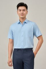 Sơ mi nam cộc tay May 10 form RegularFit mã 010124066 AH366