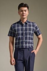 Sơ mi nam cộc tay GrusZ form SlimFit mã 010124075GZĐT AK617