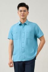 Sơ mi nam cộc tay May 10 mã 010124102ĐB AM153