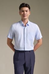 Sơ mi nam cộc tay May 10 form Regular mã 010124143GB AH356