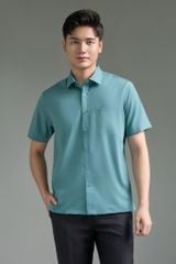 Sơ mi nam cộc tay May10 form RegularFit mã 010124175GB AM157