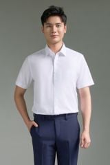 Sơ mi nam cộc tay May10 form RegularFit mã 010124211W AR745