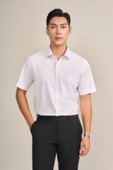 Sơ mi nam cộc tay May10 form RegularFit mã 010124196ONGB AH391