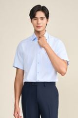 Sơ mi nam cộc tay GrusZ form RegularFit mã 010124904GZĐB2 AM148