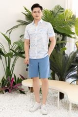 Sơ mi nam cộc tay May10 form RegularFit mã 010125029 AH376