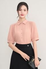 Sơ mi nữ cộc tay GrusZ mã 010224036GZH VK059