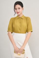 Sơ mi nữ cộc tay GrusZ mã 010224036GZH VK136