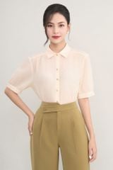Sơ mi nữ cộc tay GrusZ mã 010224036GZH VK137