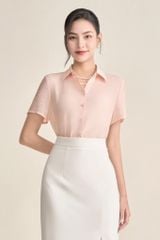 Sơ mi nữ cộc tay GrusZ mã 010224058GZCT VK107