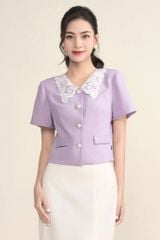 Sơ mi nữ cộc tay GrusZ mã 010224065GZTT VK061
