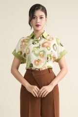 Sơ mi nữ cộc tay GrusZ mã 010224069GZ VK120