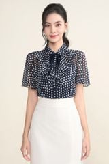 Sơ mi nữ cộc tay May 10 mã 010224192BS-TT 128BS