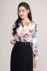 Sơ mi nữ dài tay May 10 mã 010224275DT TT2253