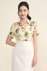 Sơ mi nữ cộc tay GrusZ mã 010224908GZCT VK120