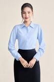  Áo sơ mi nữ xanh dài tay May 10 mã 010222205ON AM072 