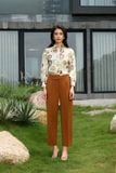  Quần nữ baggy ống rộng đai chéo GrusZ 