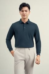 Áo phông nam dài tay May10 mã 140122483 XANH RÊU