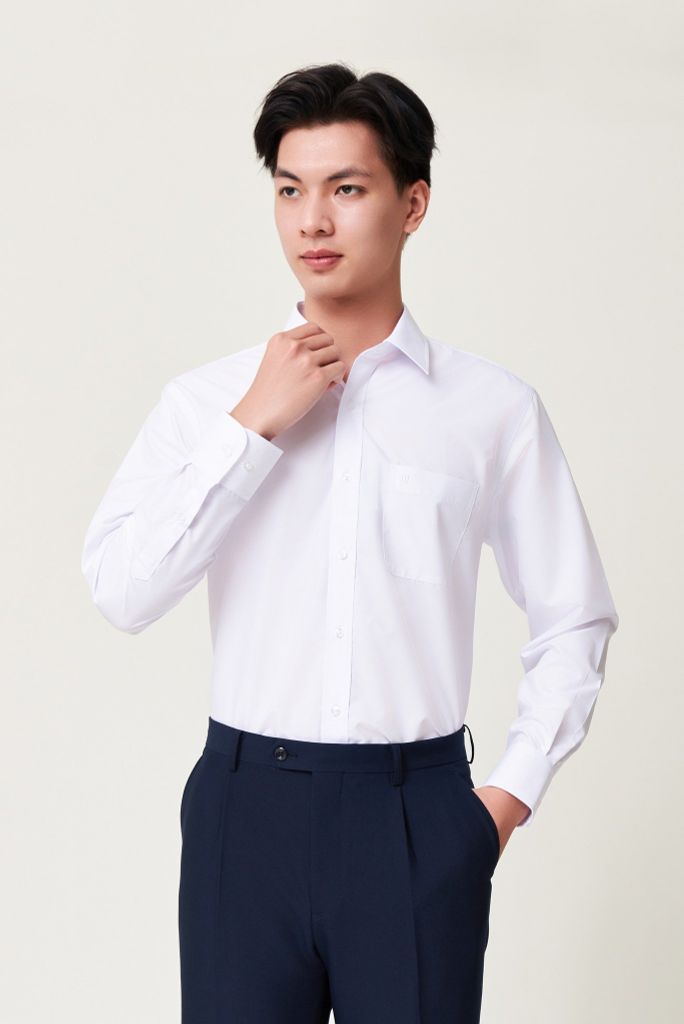 Sơ mi nam dài tay May 10 form RegularFit mã 010124901WL2 AR745