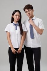Đồng phục học sinh - Áo cộc tay nam nữ