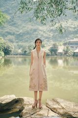 Áo đầm veston nữ phom 3D