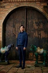 Áo khoác bomber denim trẻ trung