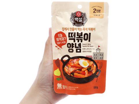  XỐT NẤU TOKBOKI BEKSUL 150G 