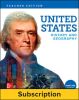 United States History and Geography, Teacher Suite with LearnSmart Bundle, 1-year subscription