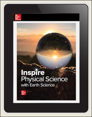 Inspire Physical Science with Earth: G9-12 Digital Teacher Center, 1 yr subscription