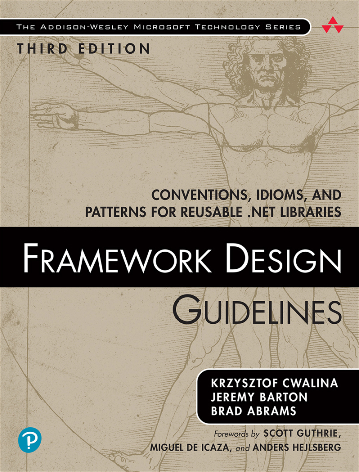 Framework Design Guidelines: Conventions, Idioms, and Patterns for Reusable .NET Libraries, 3rd edition