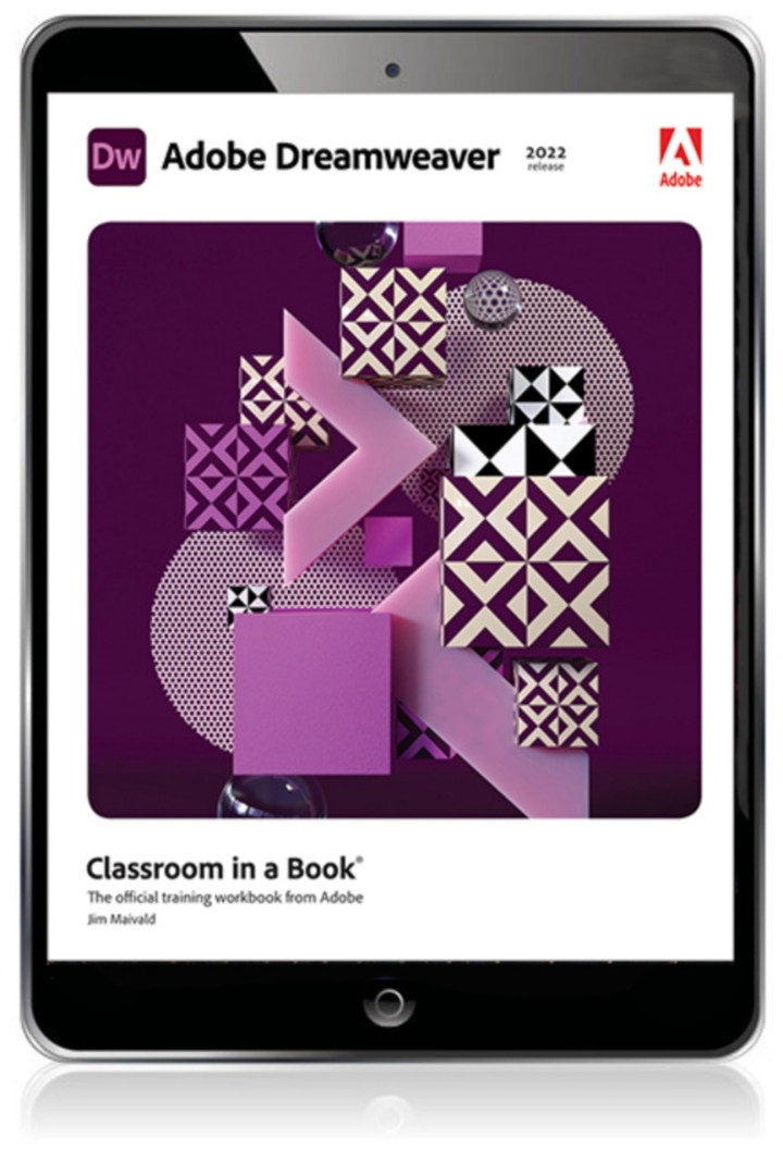 Adobe Dreamweaver Classroom in a Book (2022 release), 1st edition