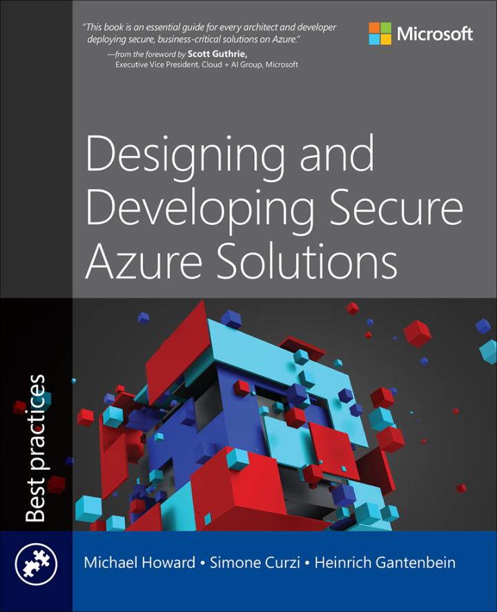 Designing & Developing Secure Azure Solutions, 1st edition