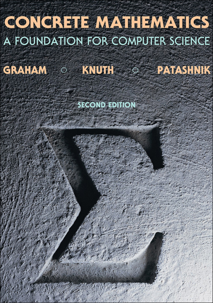 Concrete Mathematics: A Foundation for Computer Science, 2nd edition