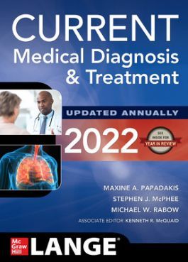 CURRENT Medical Diagnosis and Treatment 2022 (Sách Digital)
