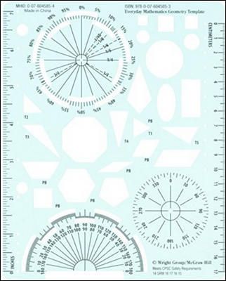 Everyday Mathematics 4, Grades 4-6, Geometry Template