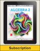 Glencoe Algebra 2 2018, eStudent Edition online, 1-year subscription