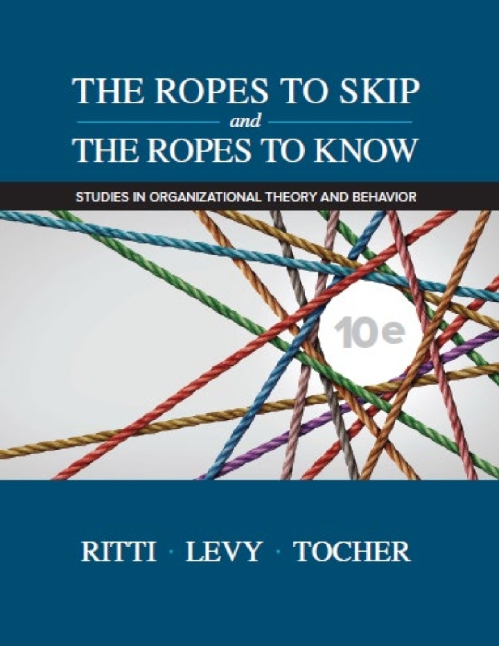 The Ropes to Skip and the Ropes to Know 10th Edition