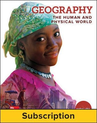 Geography: The Human and Physical World, Student Learning Center, 1-year subscription