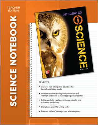 Glencoe iScience, Integrated Course 3, Grade 8, iScience Notebook Teacher Edition