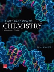 Lange's Handbook of Chemistry, 17th Edition