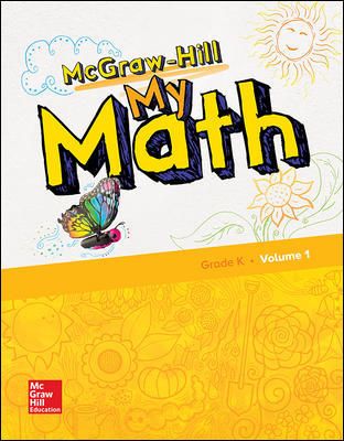 McGraw-Hill My Math, Grade K, Student Edition, Volume 1