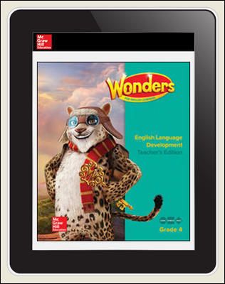 Reading Wonders for English Learners Student Workspace 1 Yr Subscription 1 Seat Grade 4