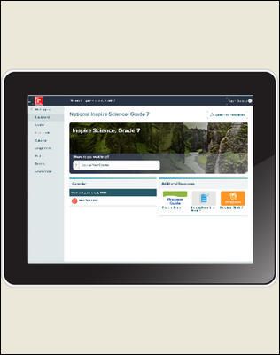 Inspire Science: Integrated G7 Digital Teacher Center 1-year subscription