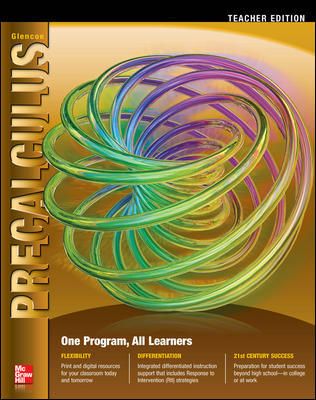 Precalculus, eTeacherEdition Online, 1-year subscription