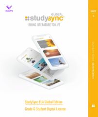 Grade 6 StudySync ELA Global  Edition: 1-year Student Digital License