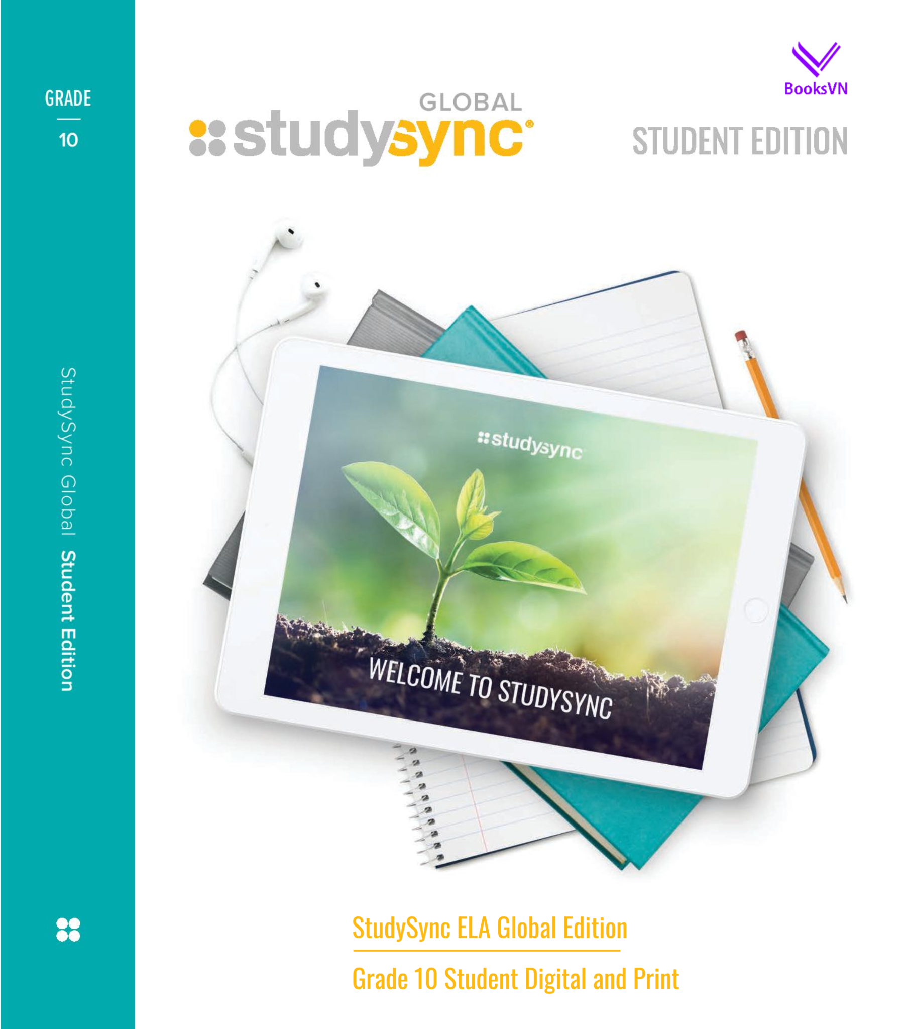 Grade 10 StudySync ELA Global Edition: 1-year Student Digital License and Print
